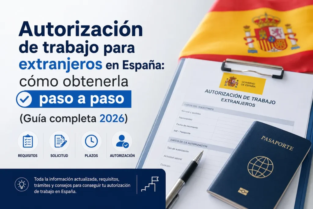 Autorización de trabajo para extranjeros en España: requisitos y plazos