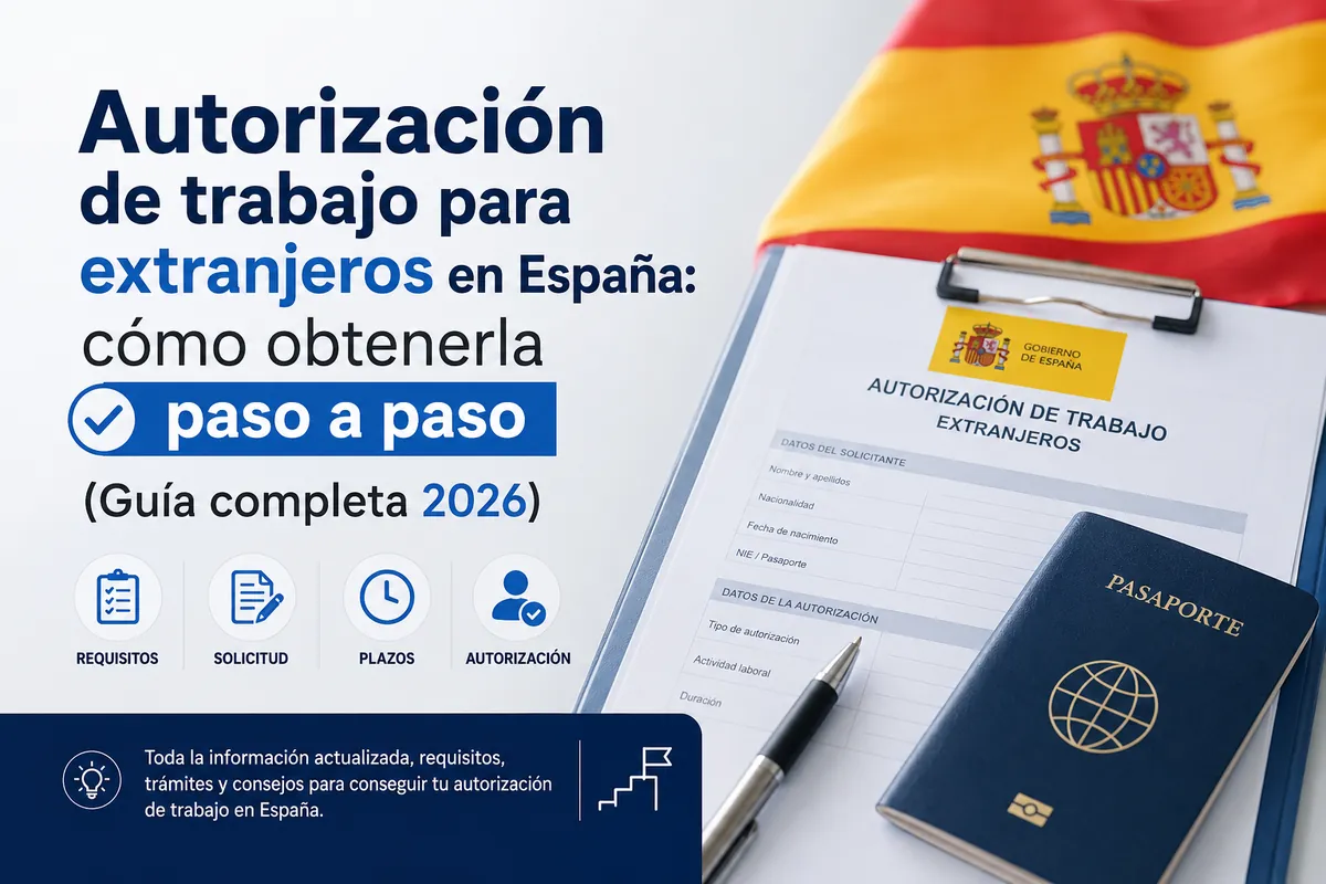 Autorización de trabajo para extranjeros en España: requisitos y plazos