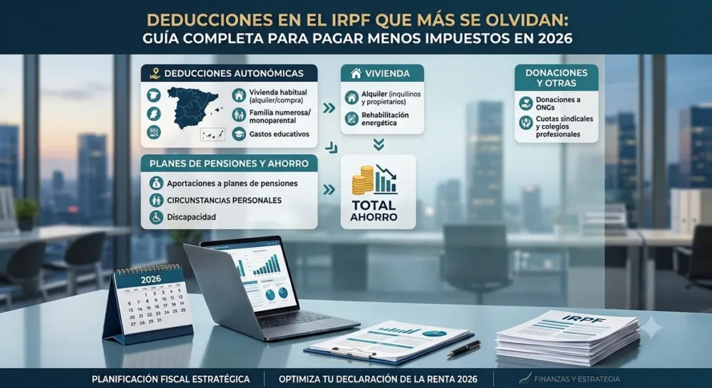 Deducciones de la renta que más se olvidan