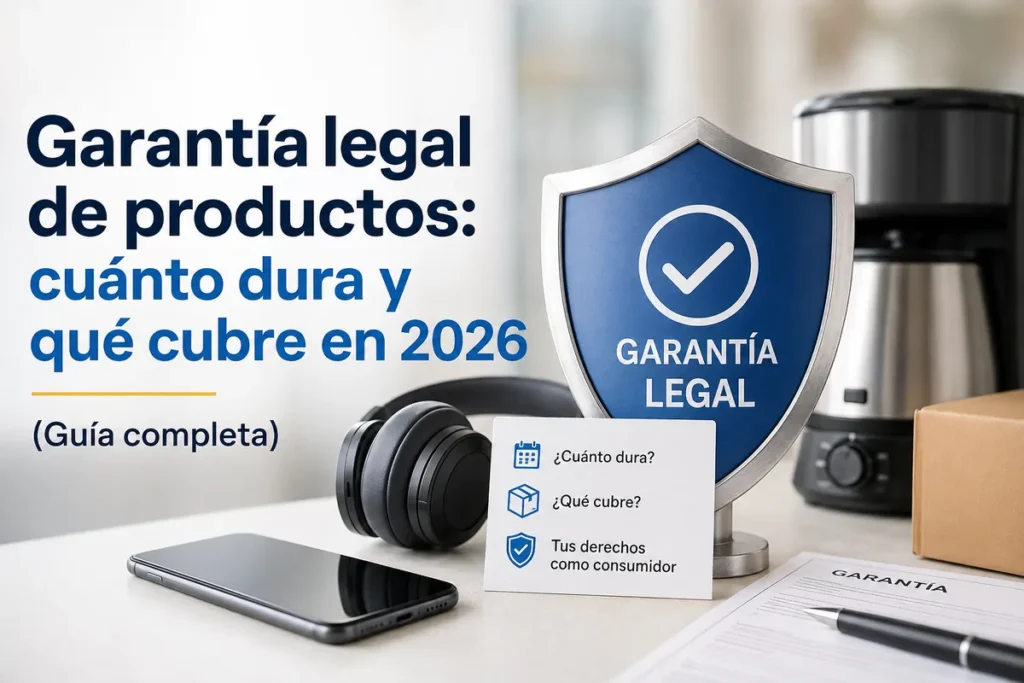 Garantía legal de productos: duración y cobertura