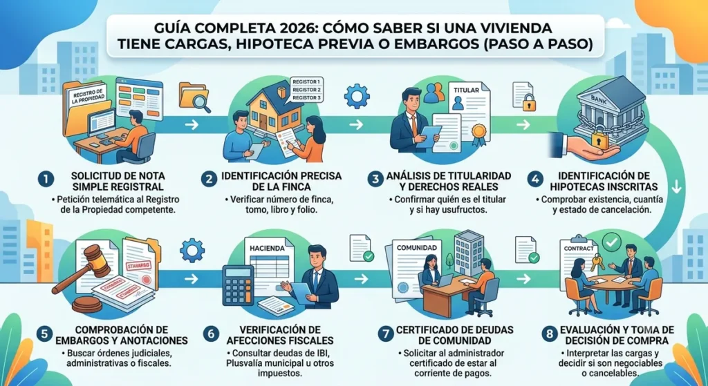 Cómo saber si una vivienda tiene cargas: nota simple del Registro